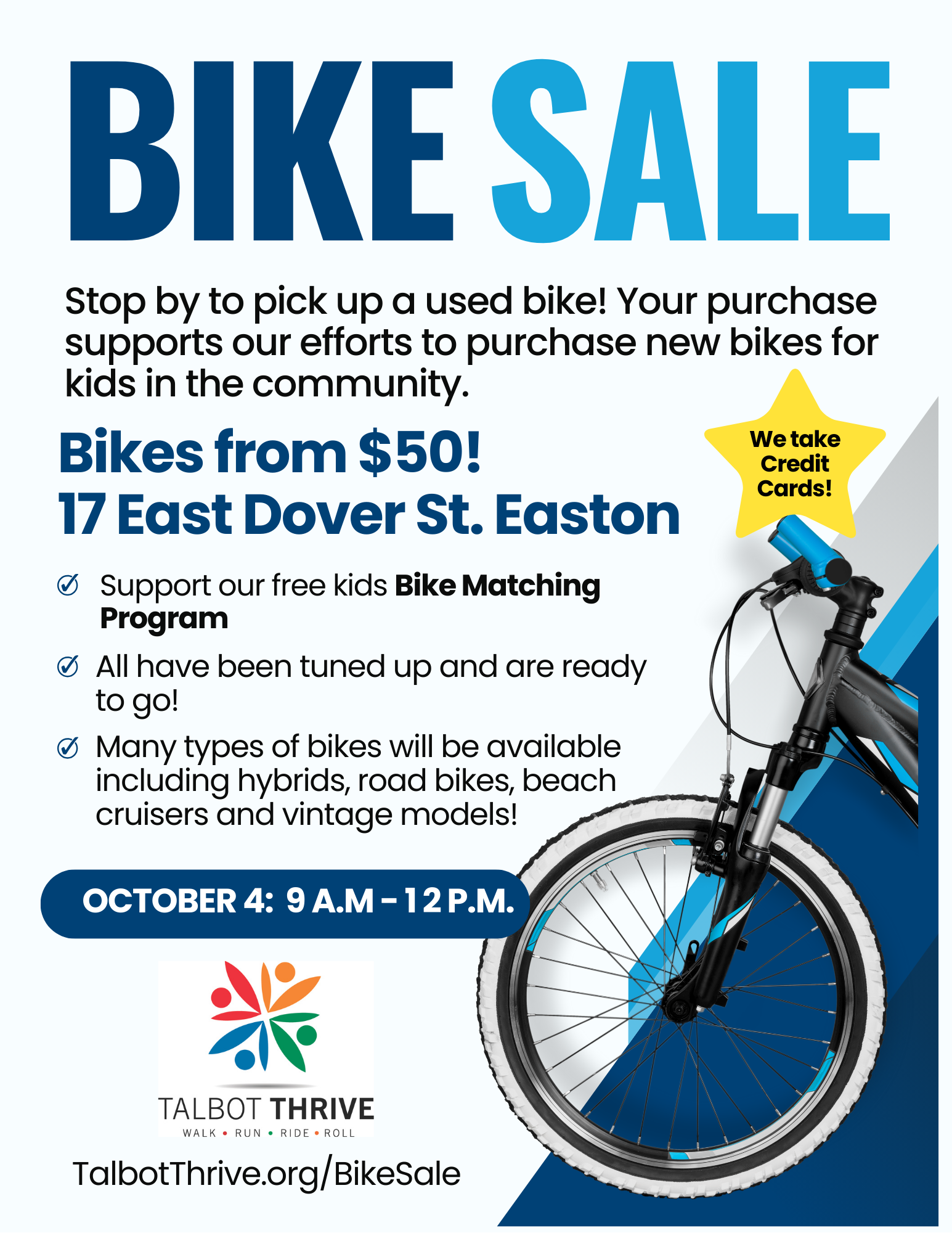 Bike Sale Flyer